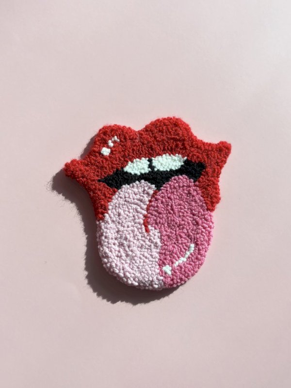 MUG RUG COASTER - ROLLING STONE