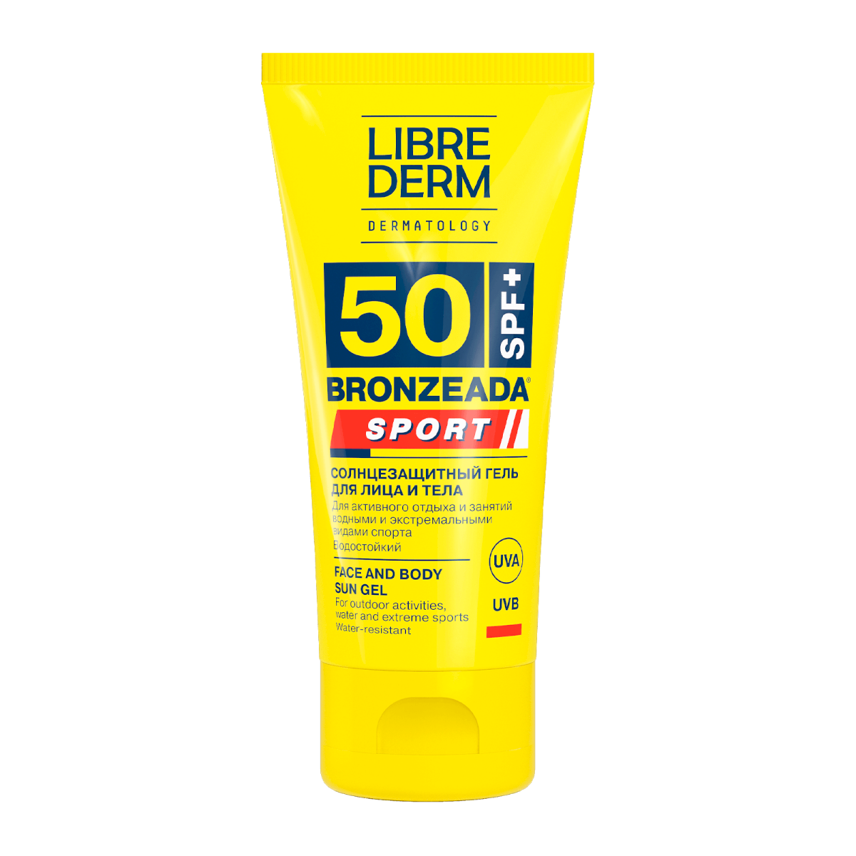 جل واقي من الشمس للوجه والجسم SPF 50 للرياضة – 50 مل