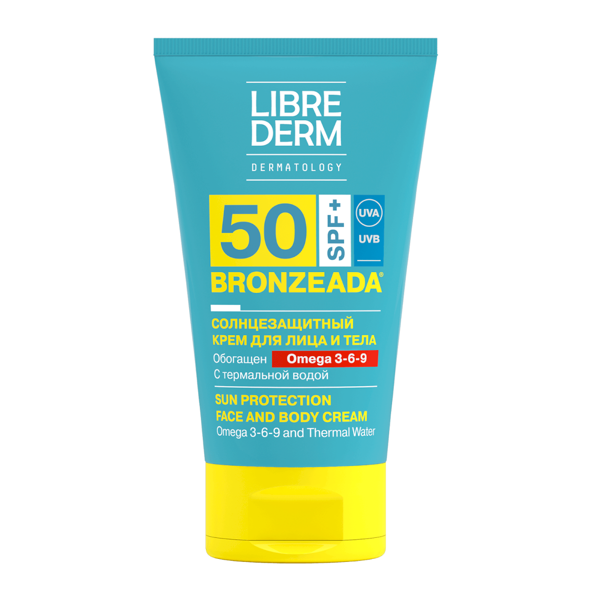 كريم واقي من الشمس SPF50 مع أوميغا 3-6-9 والمياه الحرارية – 150 مل