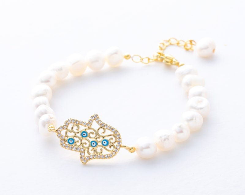 Hamas Zircon Blue Eye Bracelet