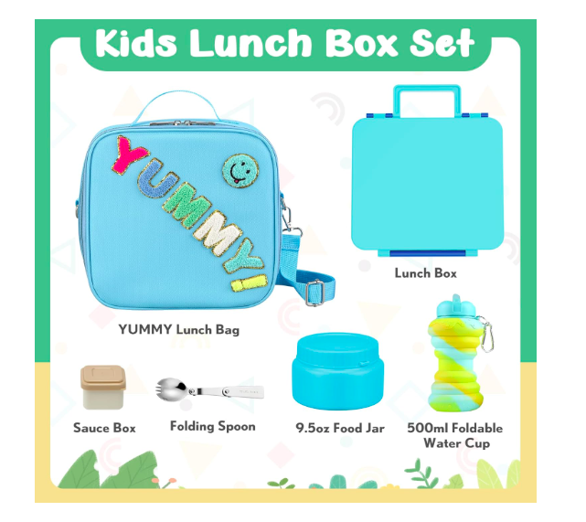 Kids Bento Set (Blue)