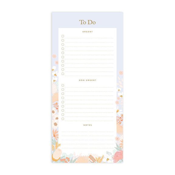 Floribunda DL To Do Magnet Notepad