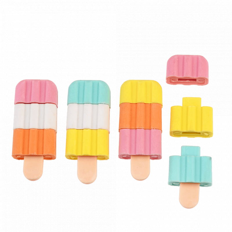 Ice Lolly Erasers