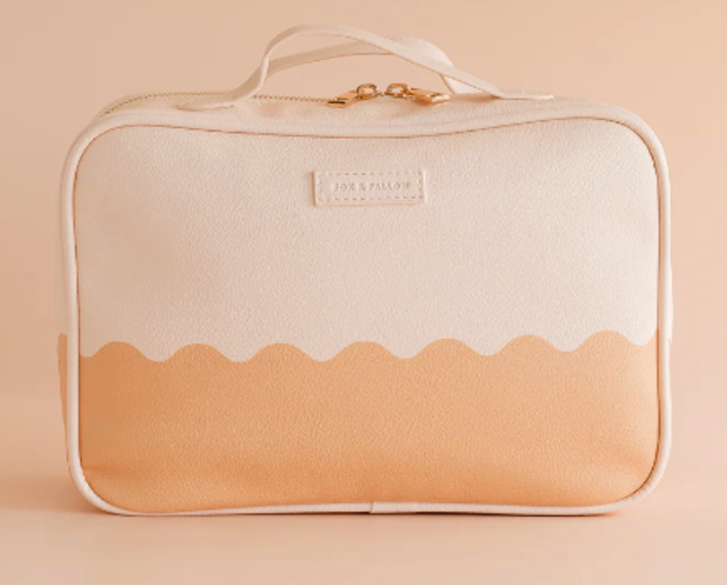 Caramel Riple Cosmetic Bag