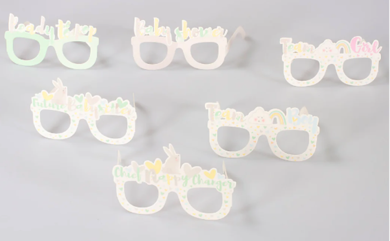 Baby Shower Fun Glasses