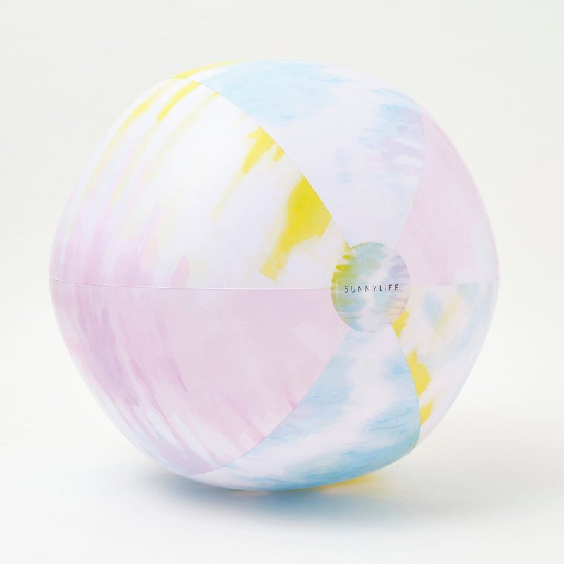 XL Inflatable Beach Ball Tie Dye Sorbet