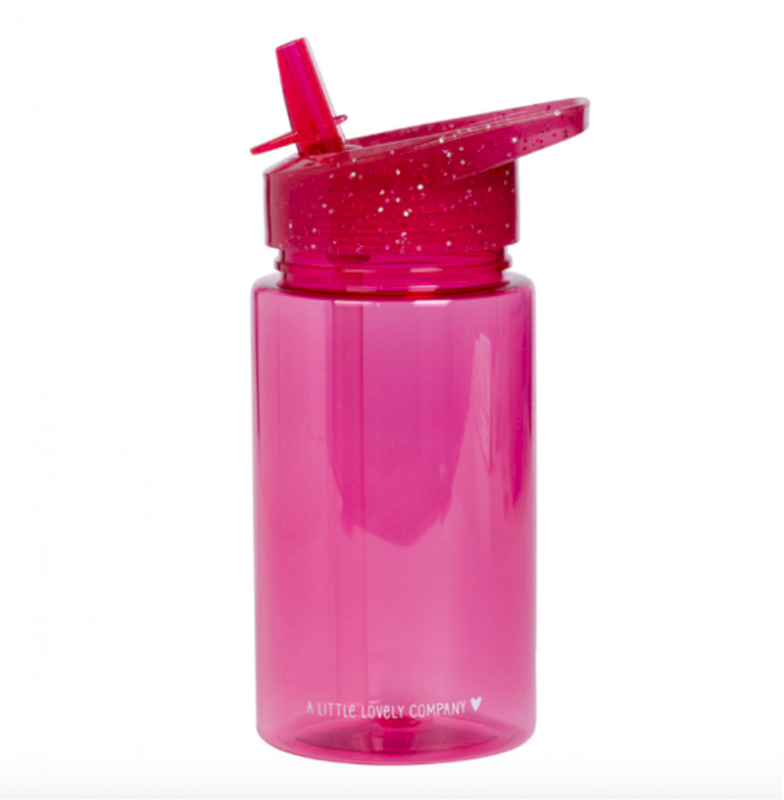 Drink Bottle: Glitter - pink