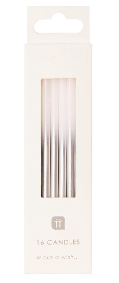 Luxe Candle Silver Ombre