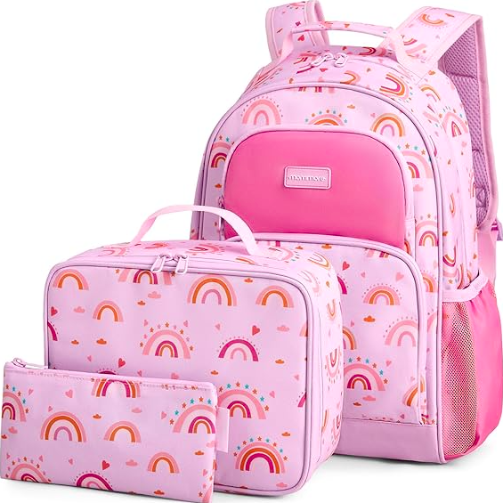 Rainbow Backpack Set (3pcs)