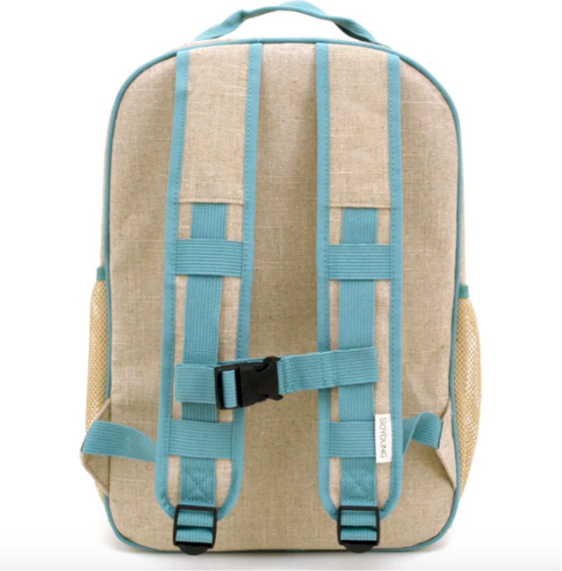 Green Stegosaurus Grade School Backpack