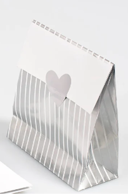 Silver Treat Bags