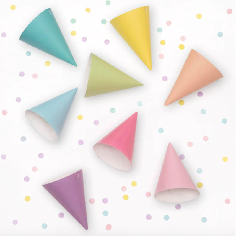 Pastel Party Hats