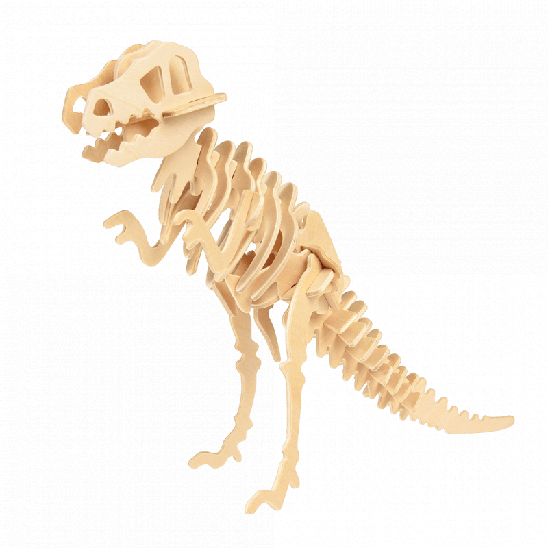 3D wooden puzzle - Tyrannosaurus