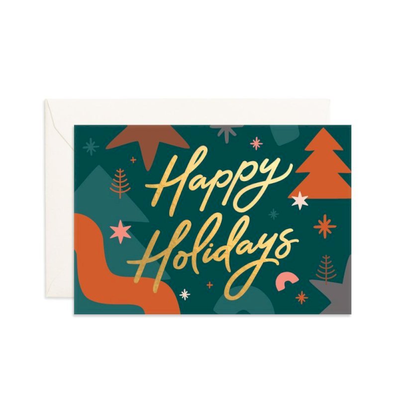 Happy Holidays Abstract (MINI)