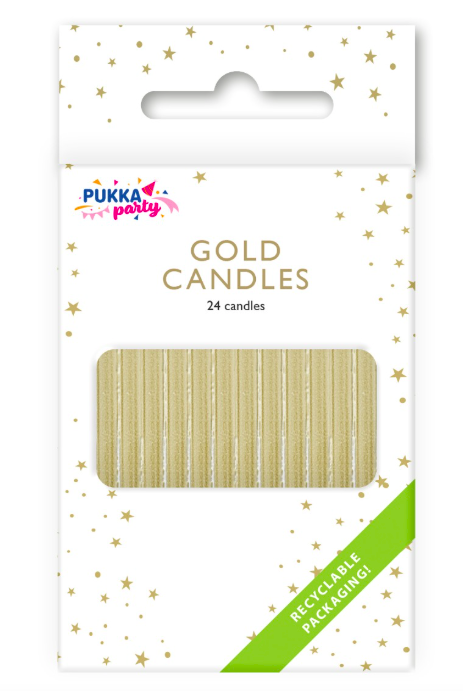 Gold Small Candles