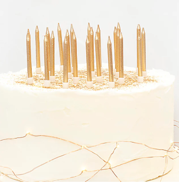 Gold Small Candles