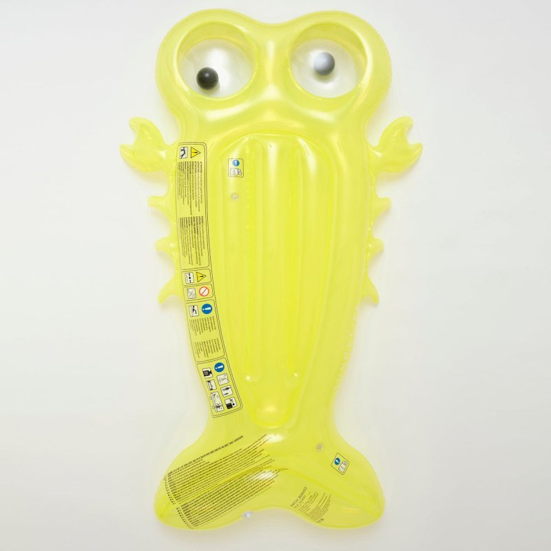 Luxe Lie-On Float Sonny the Sea Creature Citrus