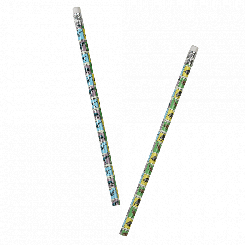 HB pencils (pack of 6) - Prehistoric Land