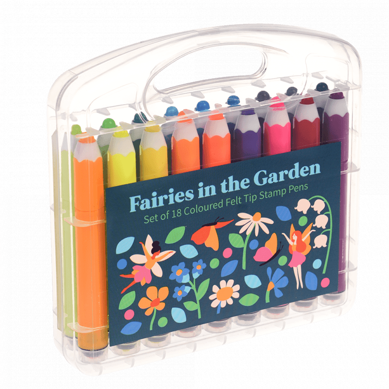Fairies in the Garden Felt Stamp Pens