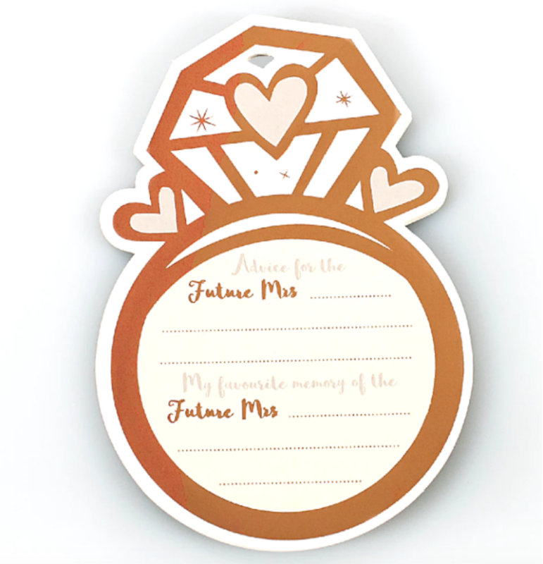 Rose Gold Advice Cards