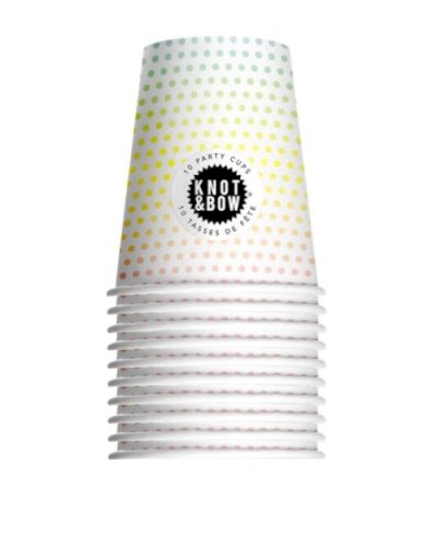 Rainbow Dot Party Cups