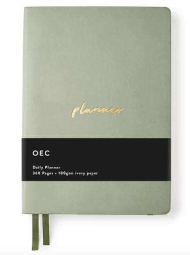 Daily Planner - Sage Green