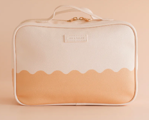 Caramel Riple Cosmetic Bag