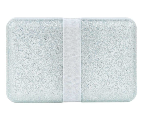 Glitter Lunch box Silver