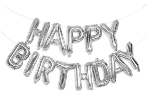Happy Birthday Air Filled Balloons