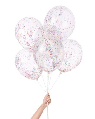 Tiny Rainbow - Pre-filled Confetti Balloons