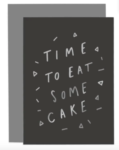 Time to eat some cake Silver