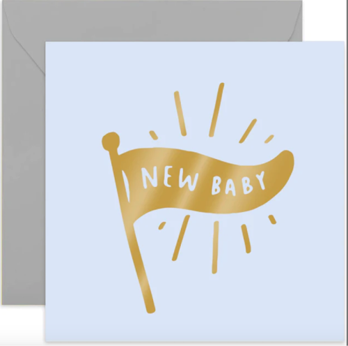 New Baby Blue Flag