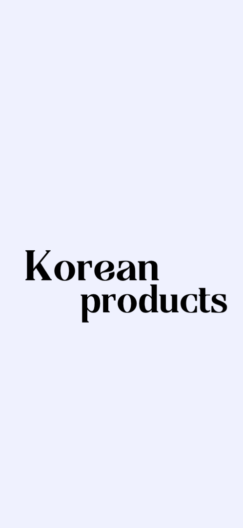 Korean Products