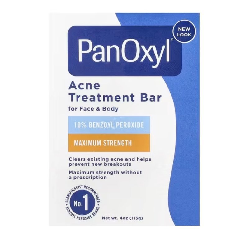 PanOxyl Acne Treatment Bar, 10% Benzoyl Peroxide,