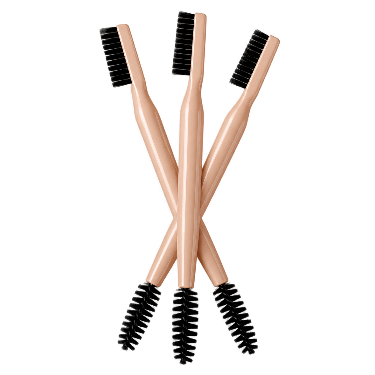 3 pcs Double-ended eyebrow brush