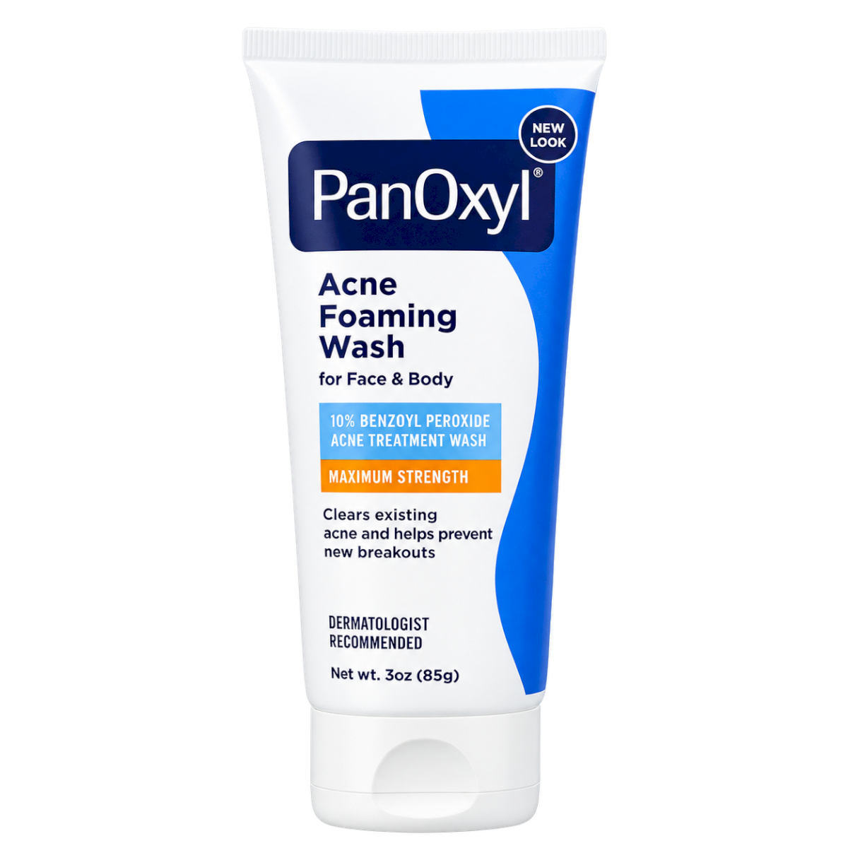 Acne Foaming Wash, 10% Benzoyl Peroxide, Maximum Strength,