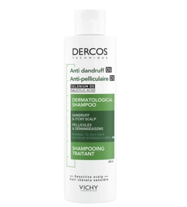 Vichy Dercos Anti-Dandruff Shampoo for Normal to Oily