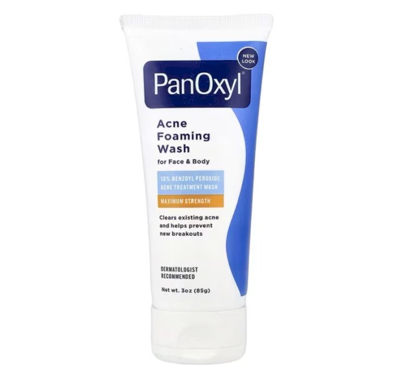 Acne Foaming Wash, 10% Benzoyl Peroxide, Maximum Strength,
