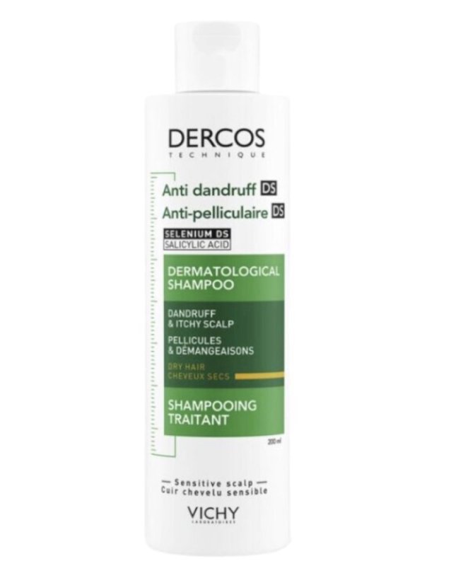 Vichy Dercos Anti-Dandruff Shampoo for Dry Hair