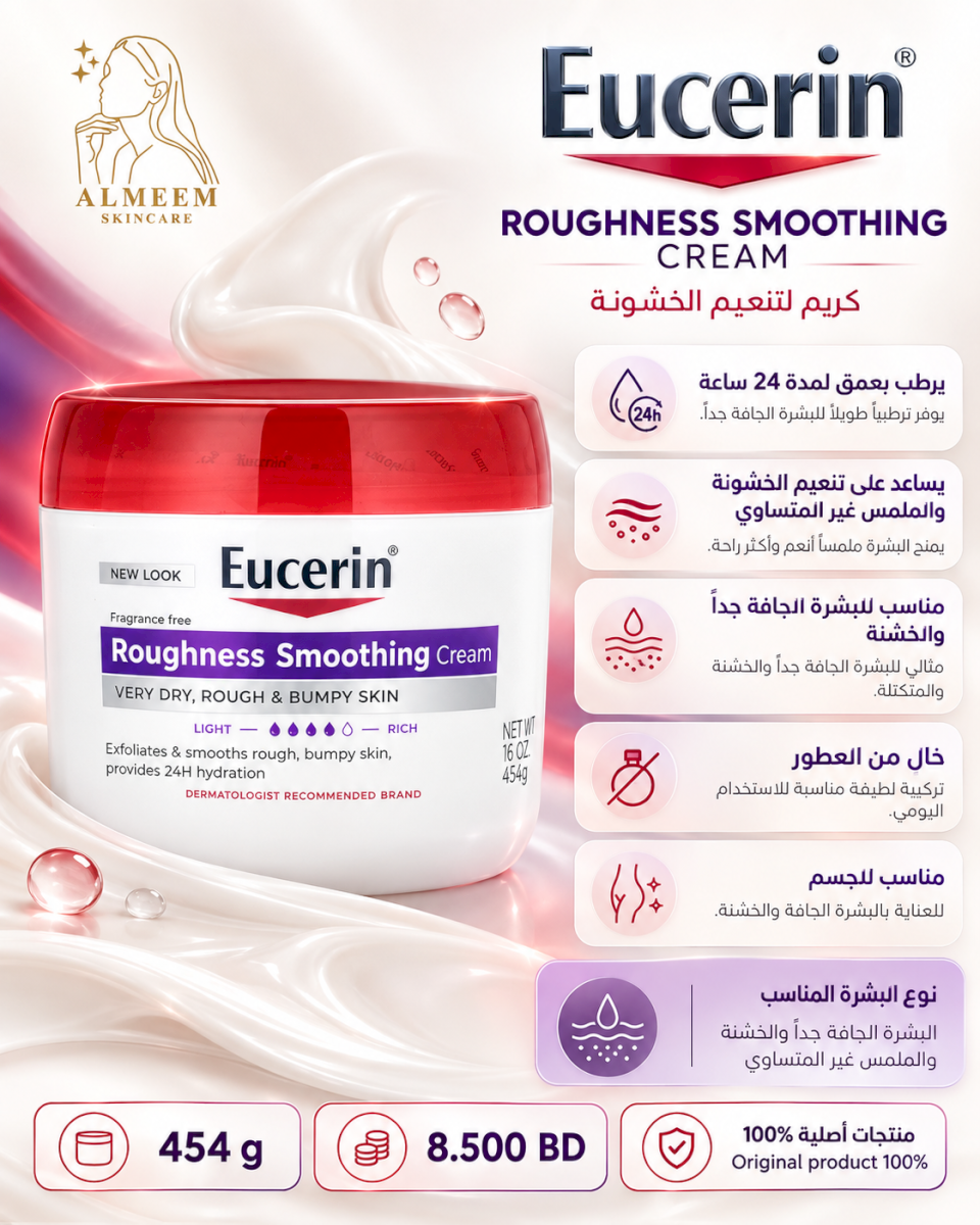 Roughness Smoothing Cream, Very Dry, Rough & Bumpy Skin