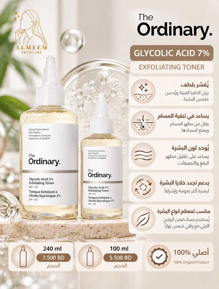 Glycolic Acid 7% Exfoliating Toner