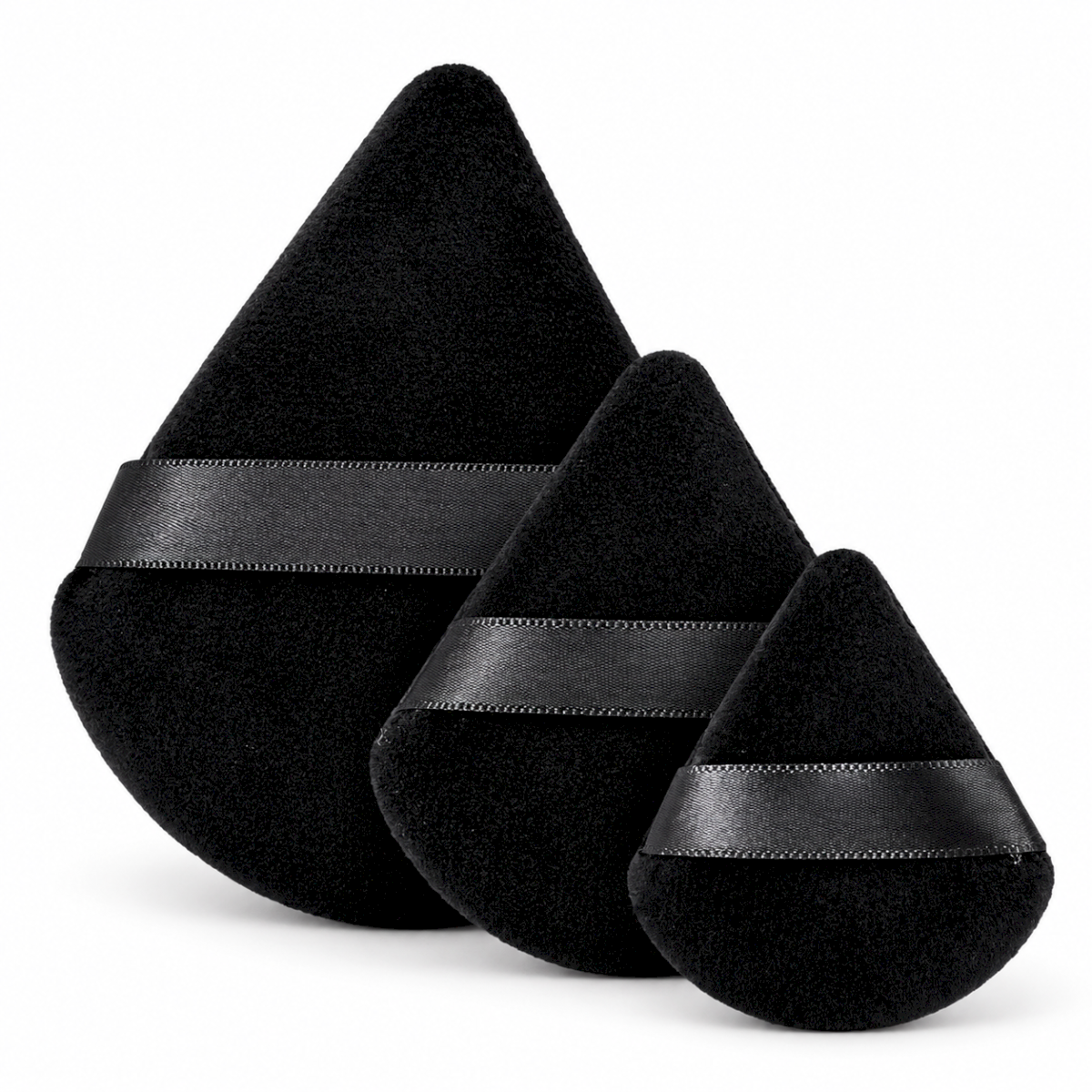 3pcs Triangular Puff Facial Cosmetics Makeup