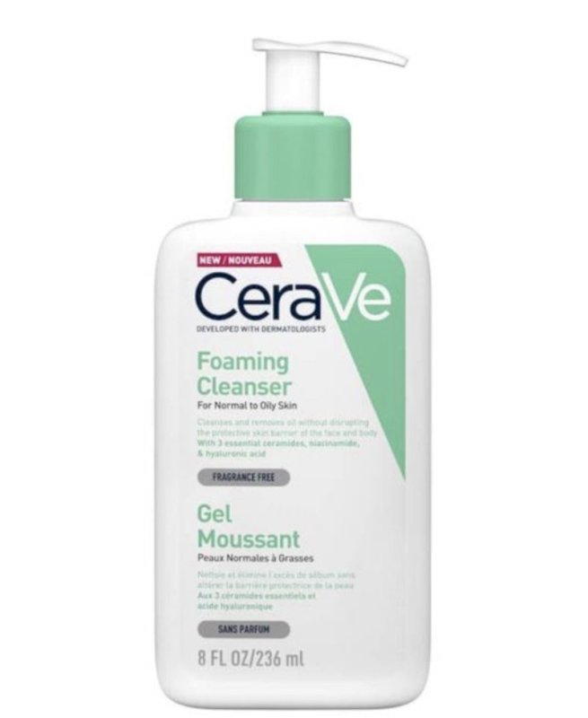 Cerave Foaming cleanser