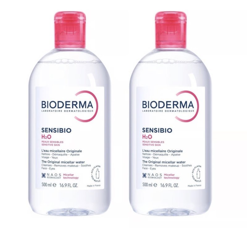 BIODERMA SENSIBIO H20 CLEANING MICELLAR SOLUTION FOR SENSITIVE SKIN