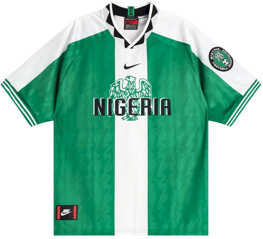 Nigeria 1996 - Home kit