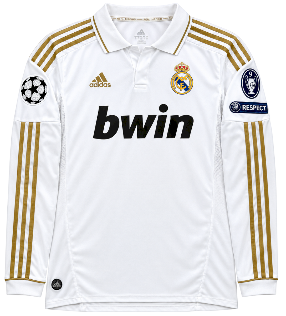 Real Madrid 2011/12 - Home kit - Long sleeve