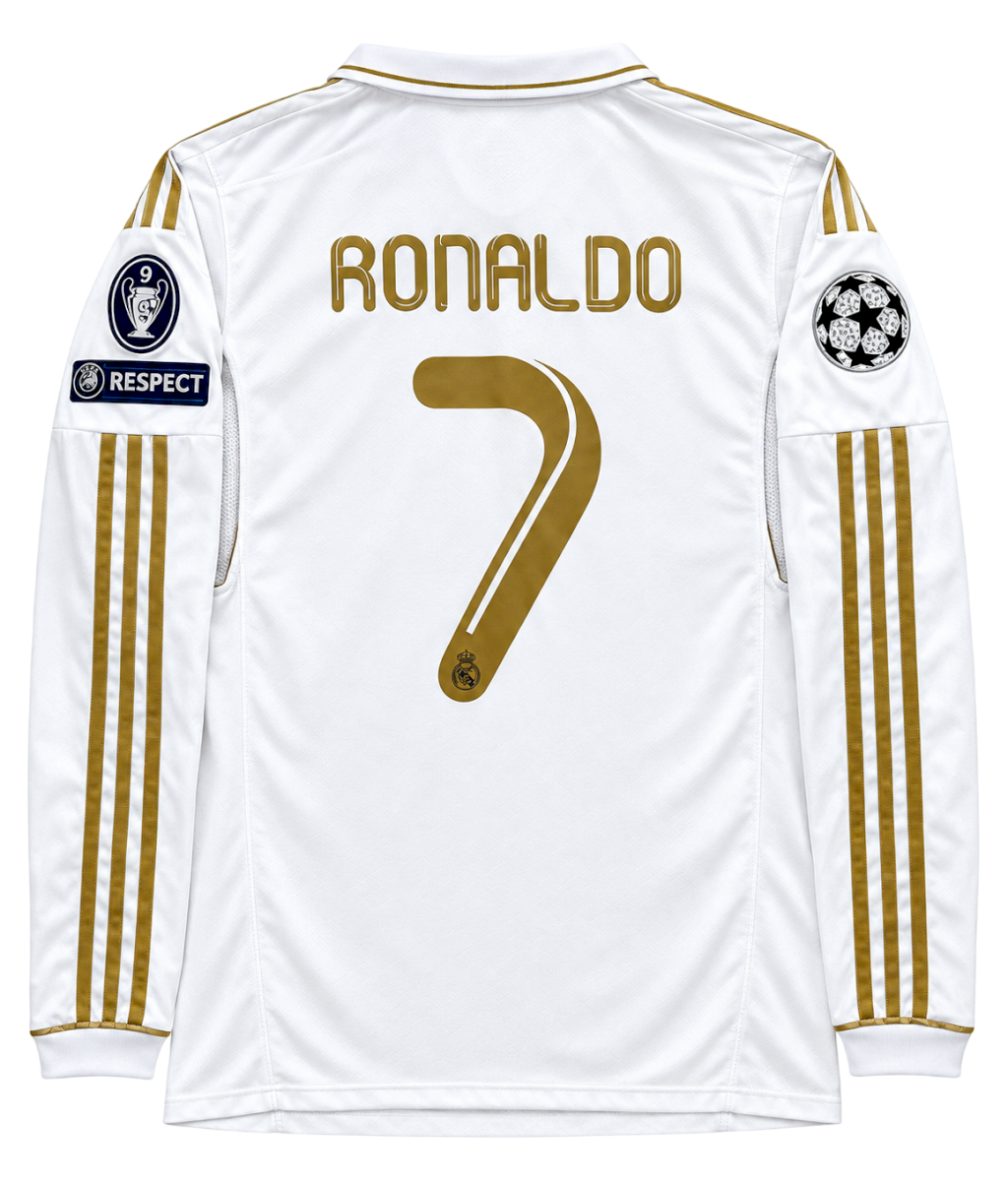 Real Madrid 2011/12 - Home kit - Long sleeve