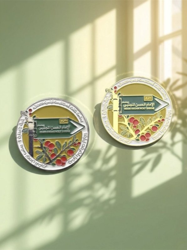 ملصق اشارة حرم الامام الحسن