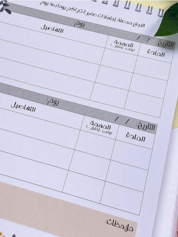 المنظم الدراسي