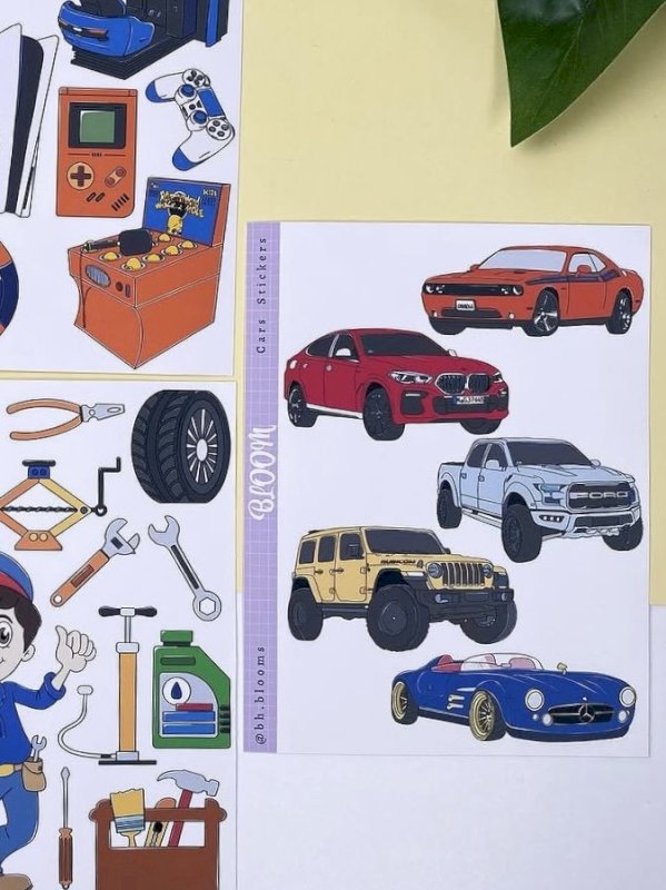 مجموعة ملصقات الأولاد 1